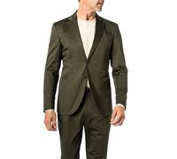 JOOP! Sakko Herren Extra Slim Fit Reverskragen Baumwolle grün, 50