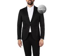 JOOP! Sakko Herren Extra Slim Fit Reverskragen Jersey schwarz, 50