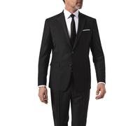 JOOP! Sakko Herren Regular Fit Wolle schwarz, 28
