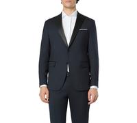 JOOP! Sakko Herren Slim Fit Woll-Stretch blau, 48