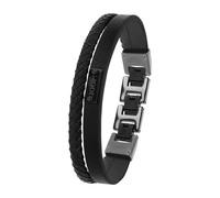 JOOP! Armband Herren, Schwarz, 18,5+1,5+1,5 cm 2039000