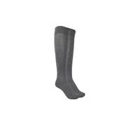 Socken mit Label-Print 43/46 men Anthrazit Melange