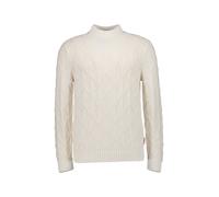 JOOP! Stehkragenpullover Herren Slim Fit Baumwolle weiß, XXL