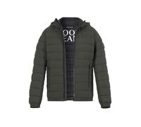 JOOP! Steppjacke Herren Stehkragen Mikrofaser grün, 56 (XXL)