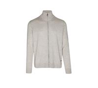 JOOP! Herren Strickjacke - JK-06Davis, Zipper, Stehkragen, Feinstrick, Wolle, uni Beige / L L Beige