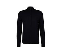 JOOP! Herren Strickjacke - JK-06Davis, Zipper, Stehkragen, Feinstrick, Wolle, uni, blau, S Blau