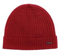 Joop! Strickmütze Mütze Beanie Francis Wolle Rot Weinrot One Size