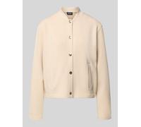 JOOP! Sweatjacke mit Stehkragen Modell 'Tobina' in Beige, Größe 42