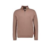 JOOP! Troyer Herren Regular Fit Wolle braun, M