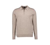 JOOP! Troyer Herren Slim Fit Merinowolle beige, S