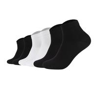 JOOP! Unisex Quarter-Socken, 6er Pack - Premium Essential Cotton Quarter, Logo, einfarbig 2xSchwarz/Weiß / 35-38 35-38 Mehrfarbig
