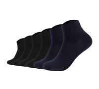 JOOP! Unisex Quarter-Socken, 6er Pack - Premium Essential Organic Cotton Quarter, Logo, einfarbig 43-46 Mehrfarbig