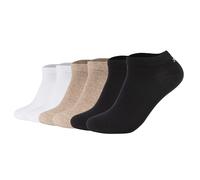 JOOP! Unisex Sneakersocken, 6er Pack - Premium Essential Organic Cotton Sneaker, Logo, einfarbig 39-42 Mehrfarbig