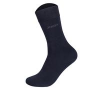 JOOP! Unisex Socken, 2er Pack - Premium Essential Iconic Socks, Logo, Baumwollmischung Dunkelblau / 35-38 35-38 Blau