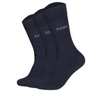JOOP! Unisex Socken, 3er Pack - Premium Essential Mercerised Socks, Logo, einfarbig 39-42 Blau