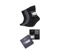 Socken JOOP "premium essentials", Herren, Gr. 43 (46), schwarz (schwarz mix), Baumwollmischung, Socken, mit elastischem Bund (37539459-43) schwarz mix