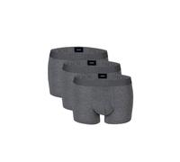 Boxershorts JOOP "Everyday", Herren, Gr. XL, dunkelgrau mel, Obermaterial: 95% Baumwolle, 5% Elasthan, unifarben, meliert, körpernah, Unterhosen, mit Logo-Stickerei am Bund (45586215-XL) dunkelgrau me