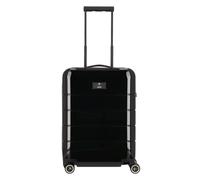 Hartschalen-Trolley JOOP "volare 1.0 trolleycase vz 4w", Gr. B/H/T: 38,8cm x 55,4cm x 22,5cm 38 l, schwarz, Polycarbonat, Basic, Koffer, Hartschalen-Koffer mit 4 Rollen (99440138-0) schwarz