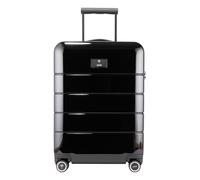 Hartschalen-Trolley JOOP "volare 1.0 trolleycase vz 4w", Gr. B/H/T: 38,8cm x 55,4cm x 22,5cm 38 l, schwarz, Polycarbonat, Basic, Koffer, Hartschalen-Koffer mit 4 Rollen (99440138-0) schwarz