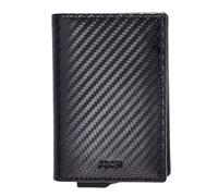 Joop! Volterra Kreditkartenetui RFID Schutz Leder 7 cm schwarz