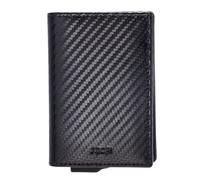 Joop! Volterra Kreditkartenetui RFID Schutz Leder 7 cm schwarz