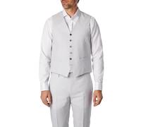 JOOP! Weste Herren Slim Fit V-Ausschnitt Schurwolle grau, 46