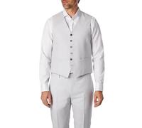 JOOP! Weste Herren Slim Fit V-Ausschnitt Schurwolle grau, 50