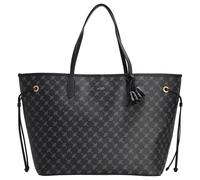 Shopper JOOP "cortina 1.0 shopper xlho", Damen, Gr. B/H/T: 48cm x 33cm x 20cm, blau (schwarz navy), Lederimitat, bedruckt, Taschen, mit herausnehmbarer Reißverschluss-Münztasche (70590930-0) schwarz n