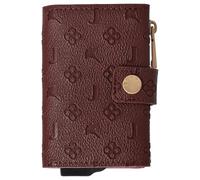 Joop! Damen-Kreditkartenetui Decoro Stampa C-Four E-Cage 6cc Burgunder