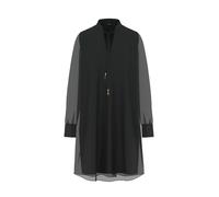 JOOP! Knielanges Kleid mit Stehkragen Modell 'Delilah' in Black, Größe 36