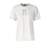Rundhalsshirt JOOP "Tamme", Damen, Gr. 38, ecru, Jersey, Obermaterial: 100% Baumwolle, unifarben, normal, Rundhals, Shirts Rundhalsshirt, mit Glitzerschleife (22636628-38) ecru