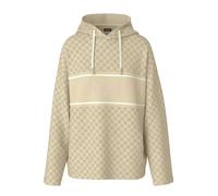 Hoodie JOOP "Tareli", Damen, Gr. 38, rot overflow, Sweatware, Obermaterial: 63% Baumwolle, 37% Polyester, normal normal, Sweatshirts Hoodie, mit Cornflower-Alloverprint (78088950-38) rot overflow