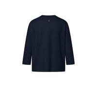 Strickpullover JOOP "Kusta", Damen, Gr. 44, dunkelblau, Strick, Obermaterial: 84% Viskose, 16% Polyester, unifarben, regular fit taillenbedeckt, Rundhals, eingesetzt Rippstrickbündchen, Pullover Stric