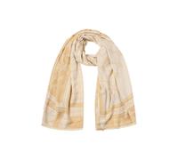 JOOP! Damen Schal - Webschal, Cornflower, Logo, Jacquard, Bicolor Braun (Pastel Brown)