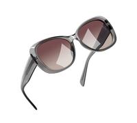 Joopin Acetat Polarisierte Sonnenbrille Damen Große Modische Butterfly Design und Elegante Sonnenbrillen Cat-Eye UV400 mit Oversized TR90 Rahmen zum Reisen und Fahren