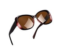 Joopin Acetat Sonnenbrille Damen Große Modische Butterfly Design und Elegante Polarisierte Sonnenbrillen Cat-Eye UV400 mit Oversized TR90 Rahmen zum Reisen und Fahren