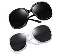 Joopin Große Sonnenbrille Damen Polarisiert Trendy UV400 Brille für Reisen | Übergroße Retro-Design für Breite Gesichter, Leichtes Material, XXL, Modern, Autofahren, Festival, Shopping, Fahsion, Outdoor