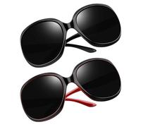 Joopin Große Sonnenbrille Damen Polarisiert Trendy UV400 Brille für Reisen | Übergroße Retro-Design für Breite Gesichter, Leichtes Material, XXL, Modern, Autofahren, Festival, Shopping, Fahsion, Outdoor