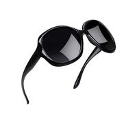 Joopin Große Sonnenbrille Damen Polarisiert Trendy UV400 Brille für Reisen | Übergroße Retro-Design für Breite Gesichter, Leichtes Material, XXL, Modern, Autofahren, Festival, Shopping, Fahsion, Outdoor