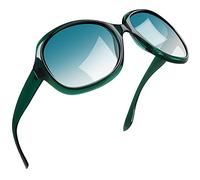 Joopin Große Sonnenbrille Damen Polarisiert Trendy UV400 Brille für Reisen | Übergroße Retro-Design für Breite Gesichter, Leichtes Material, XXL, Modern, Autofahren, Festival, Shopping, Fahsion, Outdoor