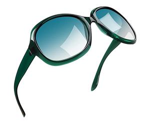 Joopin Große Sonnenbrille Damen Polarisiert Trendy UV400 Brille für Reisen | Übergroße Retro-Design für Breite Gesichter, Leichtes Material, XXL, Modern, Autofahren, Festival, Shopping, Fahsion, Outdoor