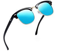Joopin Klassische Halbrahmen Sonnenbrille Herren Polarisiert UV400 Fahren