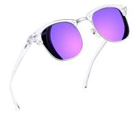 Joopin Klassische Halbrahmen Sonnenbrille Herren Polarisiert UV400 Fahren