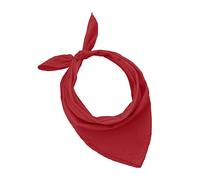 JOPHY & CO. Set von 3, 5, 10 Bandanas 100% Baumwolle für Damen, Herren, Kinder, einfarbig und/oder mit Paisley-Muster, Art.Nr.A644, bordeaux, Set 20 pz