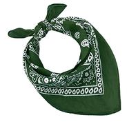 JOPHY & CO. Set von 3, 5, 10 Bandanas 100% Baumwolle für Damen, Herren, Kinder, einfarbig und/oder mit Paisley-Muster, Art.Nr.A644, Set 20 pz