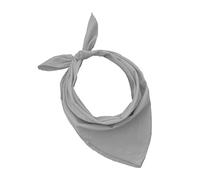 JOPHY & CO. Set von 3, 5, 10 Bandanas 100% Baumwolle für Damen, Herren, Kinder, einfarbig und/oder mit Paisley-Muster, Art.Nr.A644, dunkelgrau, Set 1 pz