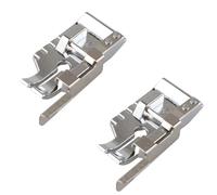 Jopto 2 Stück 1/4''(Viertel Zoll) Quilting Patchwork Nähfuß mit Kantenführung 9901 Haushaltsnähmaschine Ersatz-Zubehör Kompatibel mit Allen Niedrigschaft Snap On Singer Brother Toyota Babylock