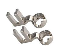 Jopto 2 Stück Mittelschaft Quilting Lineal Fuß Freie Bewegung Stopfen Patchwork Nähfuß für Rahmen Quilten Stickerei Kompatibel mit Haushaltsnähmaschine Brother Juki Singer Pfaff (mit Öffnung)