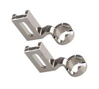 Jopto 2 Stücke Hoher Schaft Quilting-Linealfuß Freie Bewegung Stopfen Patchwork Nähfuß für Rahmen Quilten Stickerei Kompatibel mit Nähmaschine Brother, Juki, Singer, Pfaff (mit Öffnung)