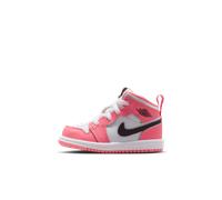 Jordan 1 Mid Schuh für Babys und Kleinkinder - Pink 23.5 DQ8425-602